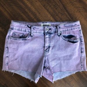 NWOT Jessica Simpson acid wash shorts